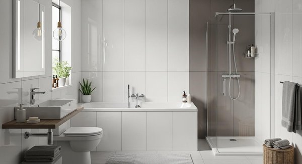 Les panneaux muraux salle de bain : une solution moderne et élégante